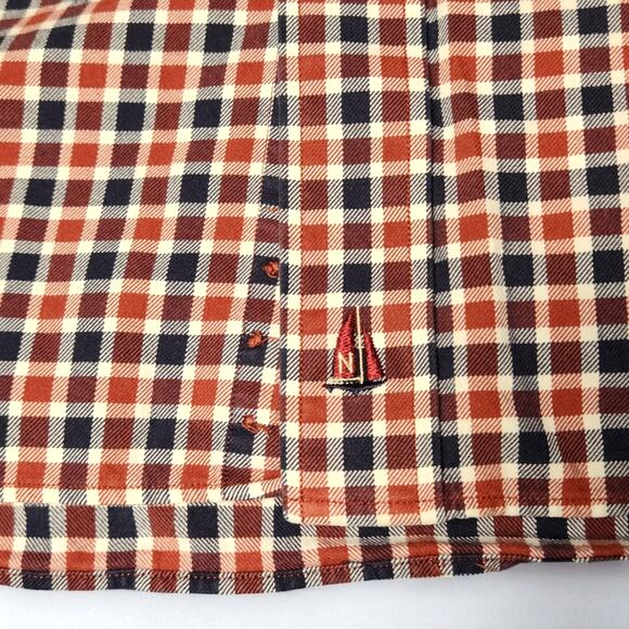 Nordstrom Men’s XLL Blue & Red Plaid Button-Up Shirt Long Sleeve - Picture 3 of 10
